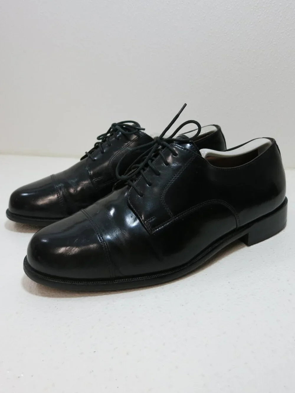 Bostonian Classics Cap Toe Leather Dress Men's Shoes Dress Footwear Sz 8 W